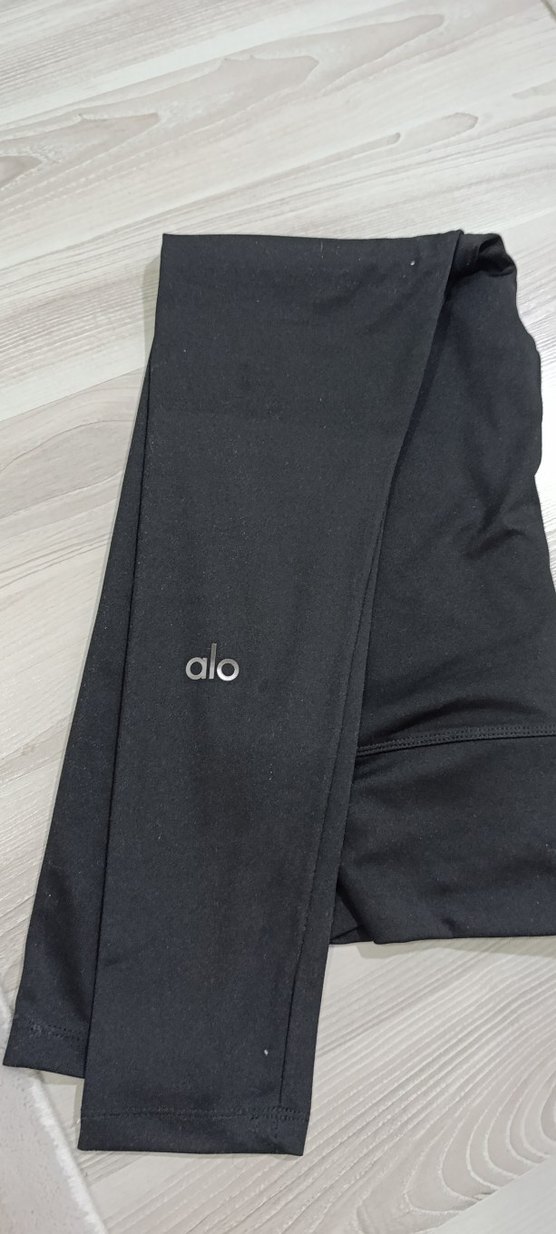 Siyah Orta Boy Elastik Spor Taytı - Alo - Görsel 2