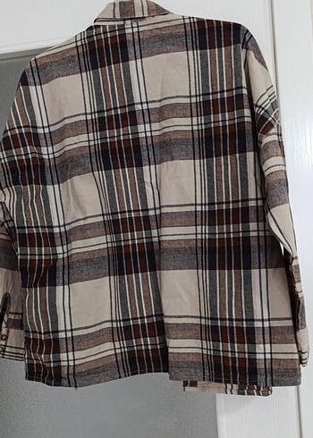 Kadın Kahverengi Düğmeli Gömlek - Görsel 3