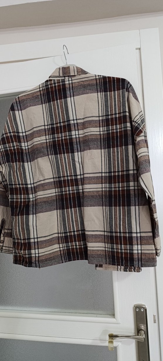 Kadın Kahverengi Düğmeli Gömlek - Görsel 3