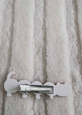 Renkli Kedi Figürlü Toka - Görsel 2