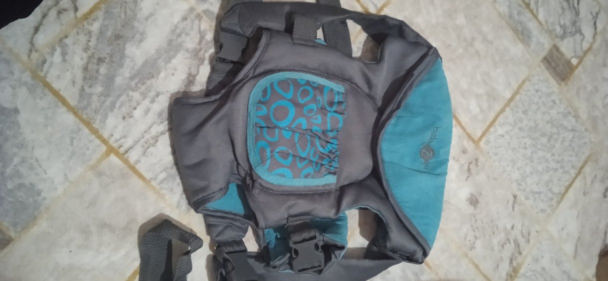 Gri ve Turkuaz Bebek Kanguru - Görsel 4