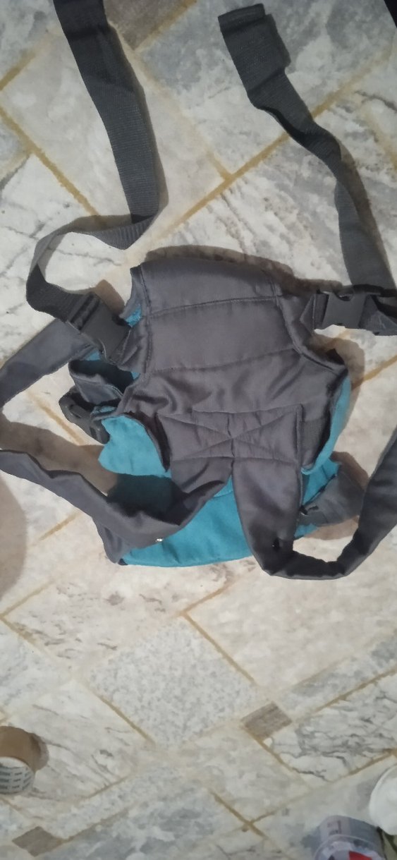 Gri ve Turkuaz Bebek Kanguru - Görsel 3