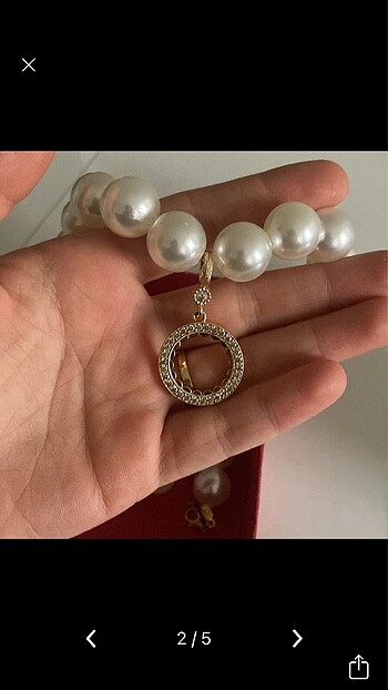  Beden beyaz Renk İnci set