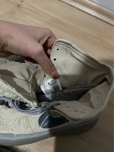 38 Beden çeşitli Renk 38 air force 1 shell desert sand orjinal