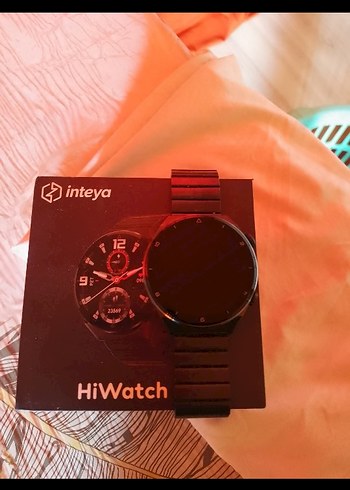 inteya HiWatch Siyah Akıllı Saat