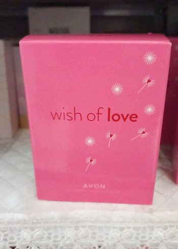 AVON WISH OF LOVE PARFÜM ve terlik