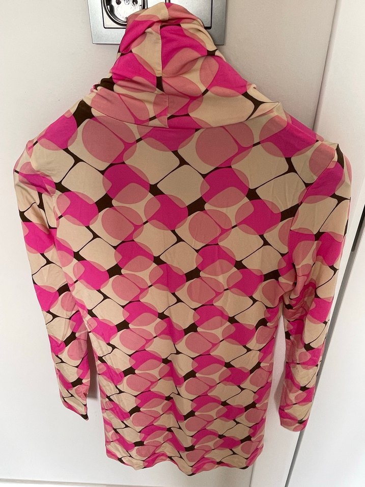 Pembe Bohem Boğazlı Tunik Elbise - Görsel 3