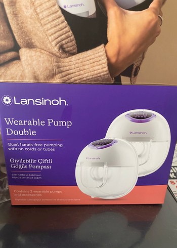 Lansinoh Giyilebilir Çiftli Göğüs Pompası