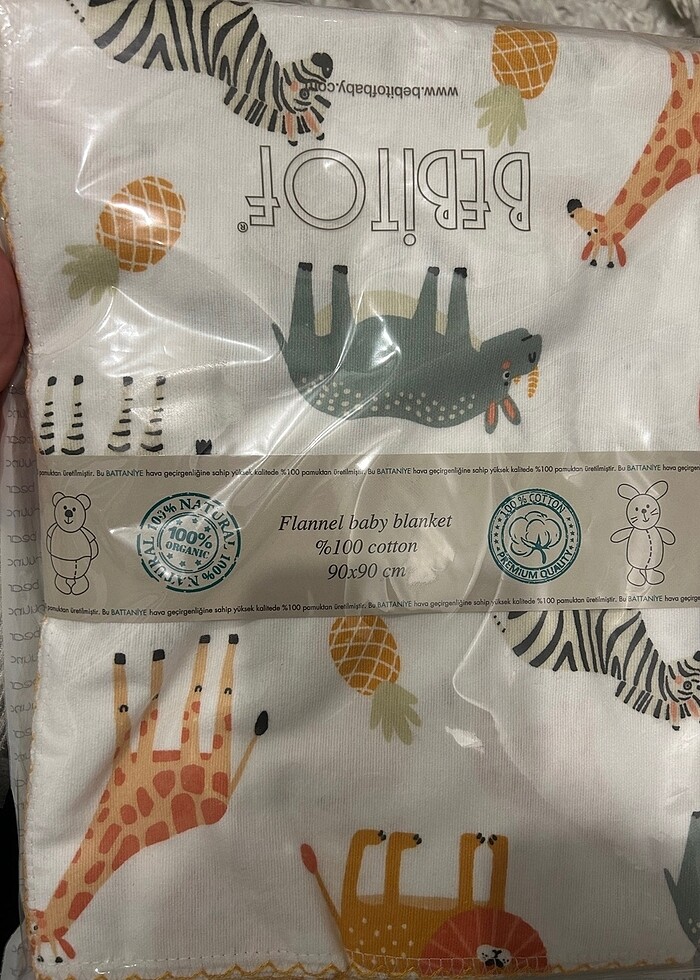 Bebitof safari pazen örtü - Görsel 2