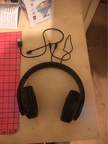 Bluetooth lu kulaklık ısıklı 