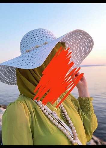 Beden beyaz Renk Beyaz hasır yazlık şapka