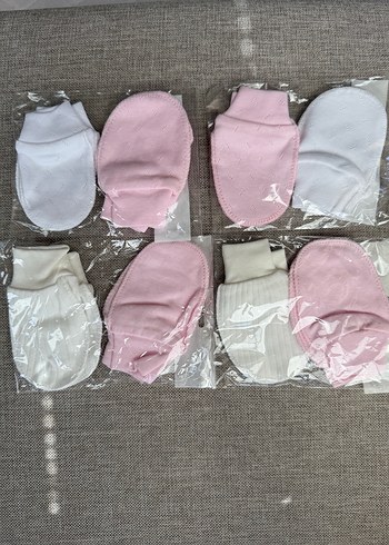 Kız Çocuk Beyaz Örgü Polar Eldiven - Görsel 16