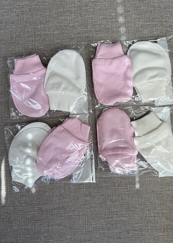 Kız Çocuk Beyaz Örgü Polar Eldiven - Görsel 17