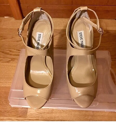 Steve Madden Bej 36 Steve Madden İnce Topuklu