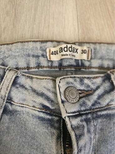 Addax Dar Paça Jeans Pantolon