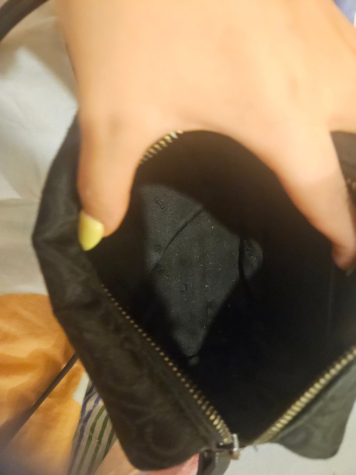 calvin klein Siyah Nakışlı Kadın Omuz Çantası - Görsel 4