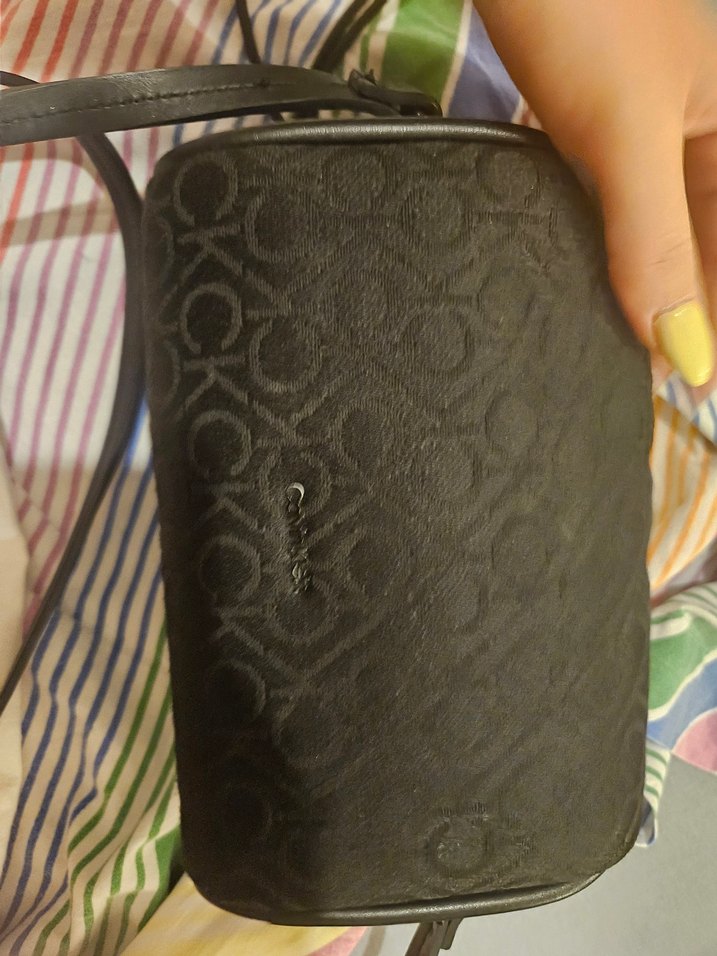 calvin klein Siyah Nakışlı Kadın Omuz Çantası - Görsel 5