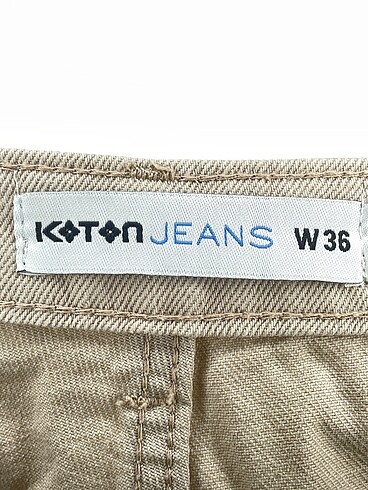 36 Beden ten rengi Renk Koton Jean / Kot %70 İndirimli.