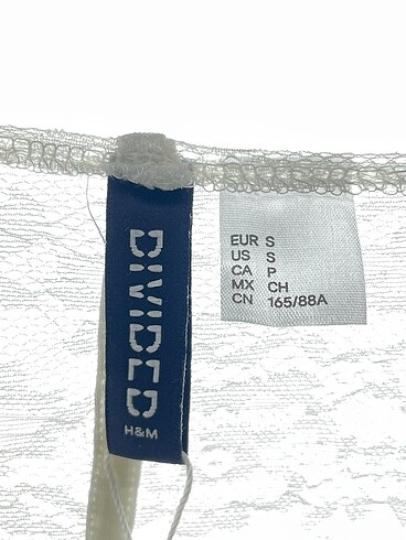 s Beden beyaz Renk H&M Günlük Elbise %70 İndirimli.