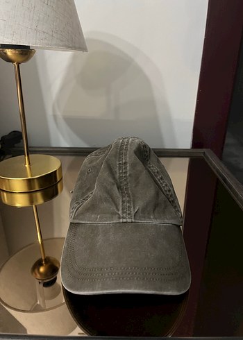  Beden Kadın Gri Süet Minimalist Şapka