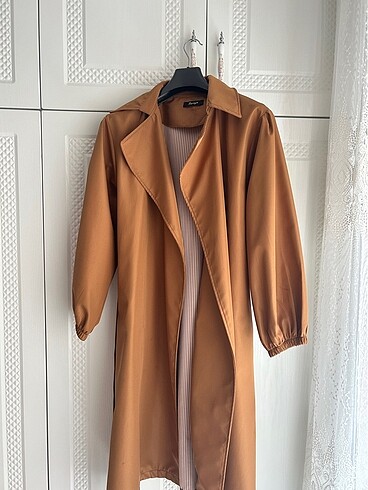 TRENÇKOT CAMEL RENGİ