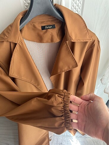 universal Beden camel Renk TRENÇKOT CAMEL RENGİ