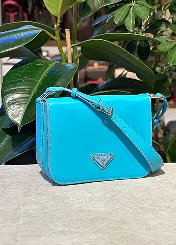 PRADA BRUSHED SHOULDER BAG