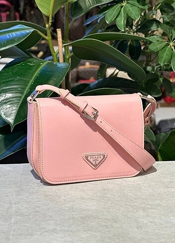 Prada PRADA BRUSHED SHOULDER BAG