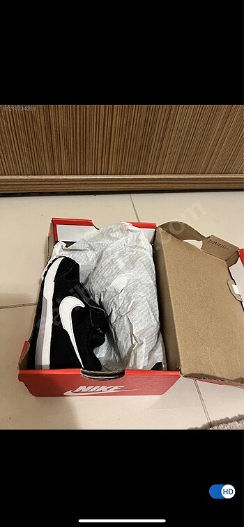 25 Beden siyah Renk Orijinal Nike mdrunner 2 , 25 numara