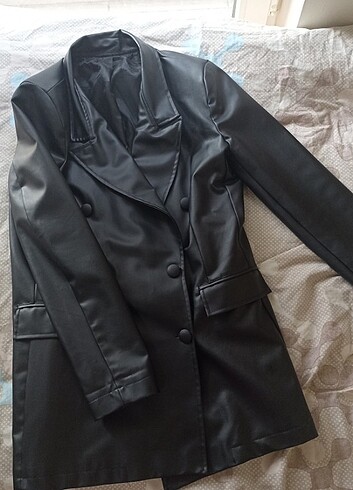 Deri Blazer Ceket