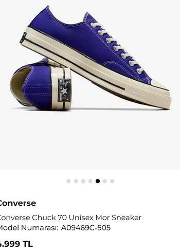 Converse Chuck 70 - 44 Numara - Görsel 7