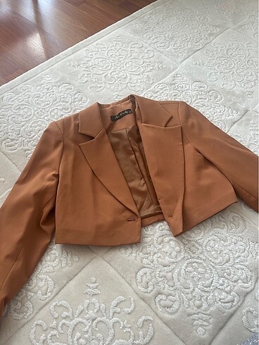 Diğer Blazer Crop Ceket