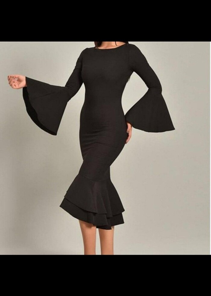 Volanlı abiye - Görsel 2