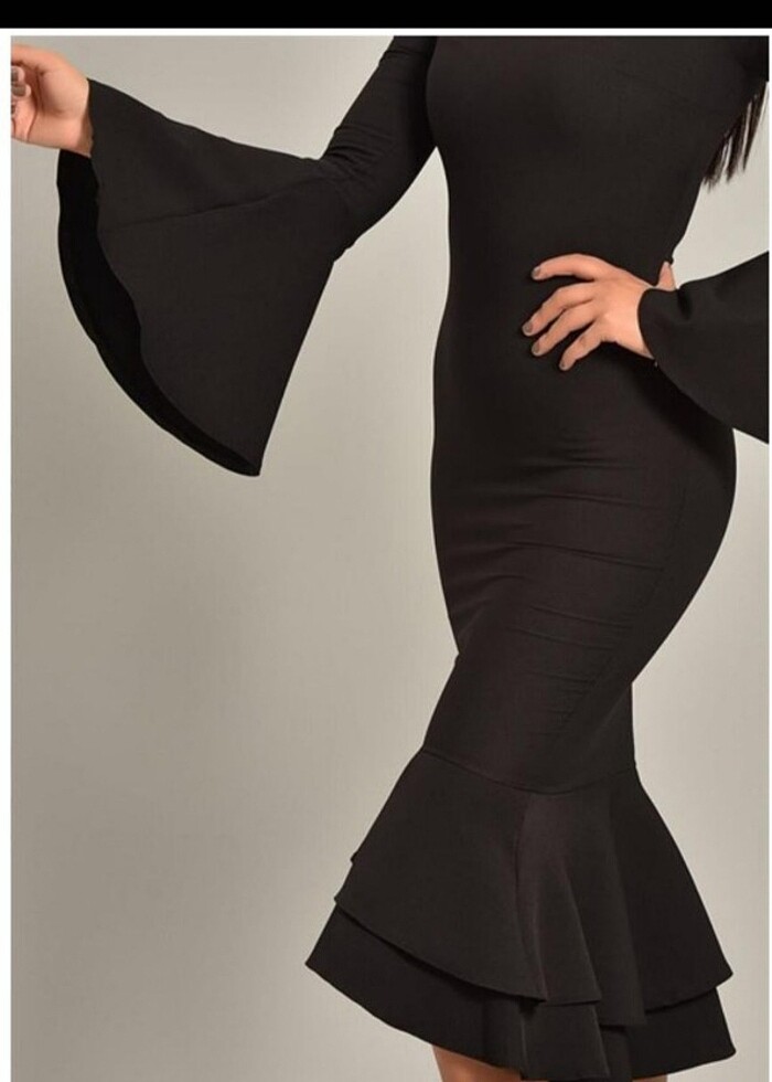 Volanlı abiye - Görsel 3