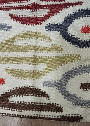 Bohem Çok Renkli Desenli Minder Kılıfı - Görsel 3