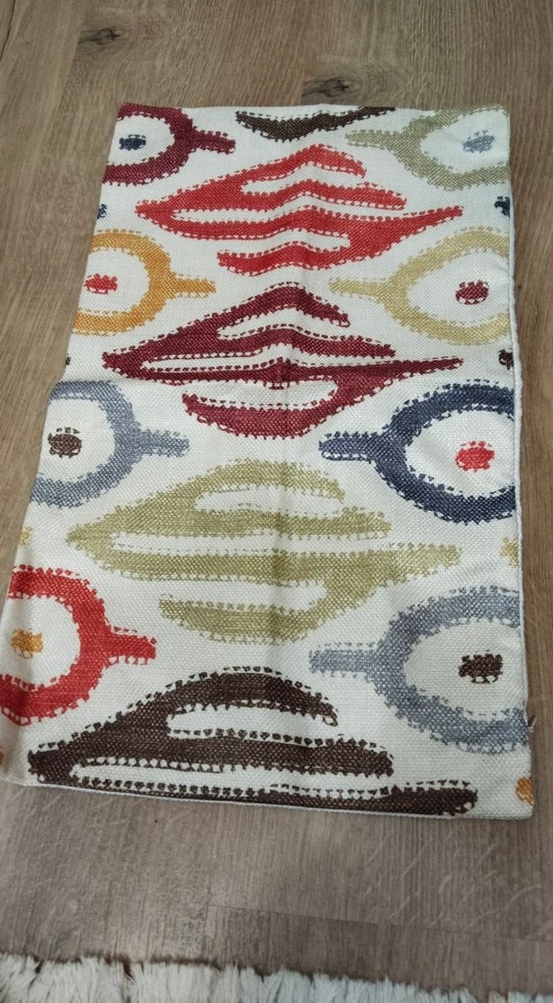 Bohem Çok Renkli Desenli Minder Kılıfı - Görsel 2