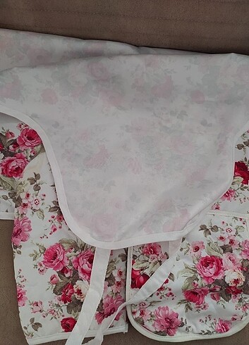 Mutfak önlüğü eldiven tutacak - Görsel 3