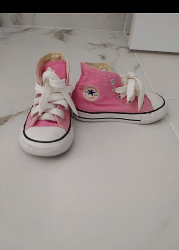 Converse Pembe Bağcıklı Spor Ayakkabı - Görsel 5