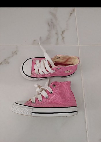 Converse Pembe Bağcıklı Spor Ayakkabı - Görsel 7