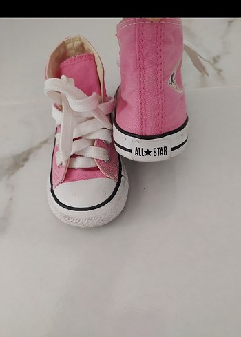 Converse Pembe Bağcıklı Spor Ayakkabı - Görsel 2