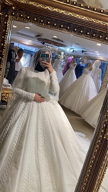 Gelinlik çok temiz kullanıldı
