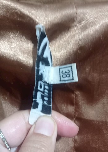 Kadın Süet Uzun Kahverengi Trençkot - Görsel 2