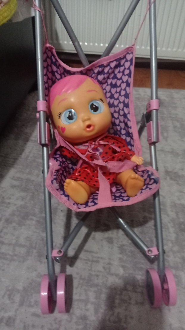 oyuncak bebek arabası - Görsel 3