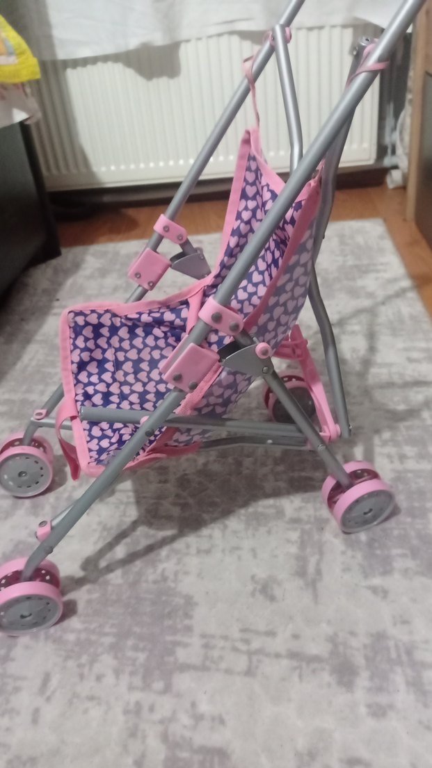 oyuncak bebek arabası - Görsel 2