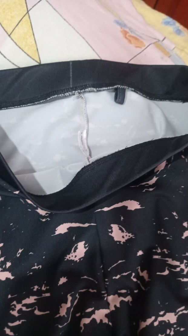 Pastel Çok Renkli Tie-Dye Spor Tayt - Görsel 2