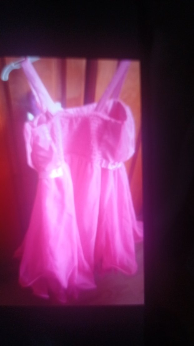 Kız Çocuk Pembe Fırfırlı Elbise - Görsel 2