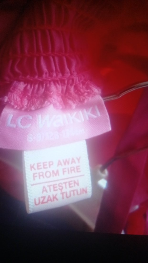 Kız Çocuk Pembe Fırfırlı Elbise - Görsel 3