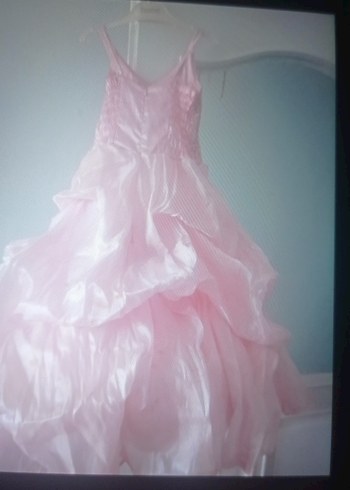 Klasik Bohem Pembe Kız Çocuk Elbisesi - Görsel 2