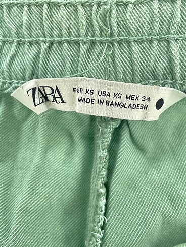 xs Beden çeşitli Renk Zara Jean / Kot %70 İndirimli.