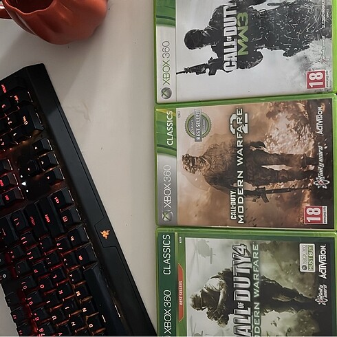 Call of Duty 1-2-3 xbox 360